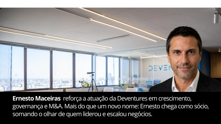Ernesto Maceiras: Novo Sócio da Deventures